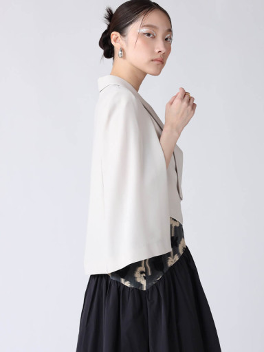 LASUD resil ケープデザインショートジャケット ケープデザインショートジャケット - resil - Aga｜YAMADAYA STORE