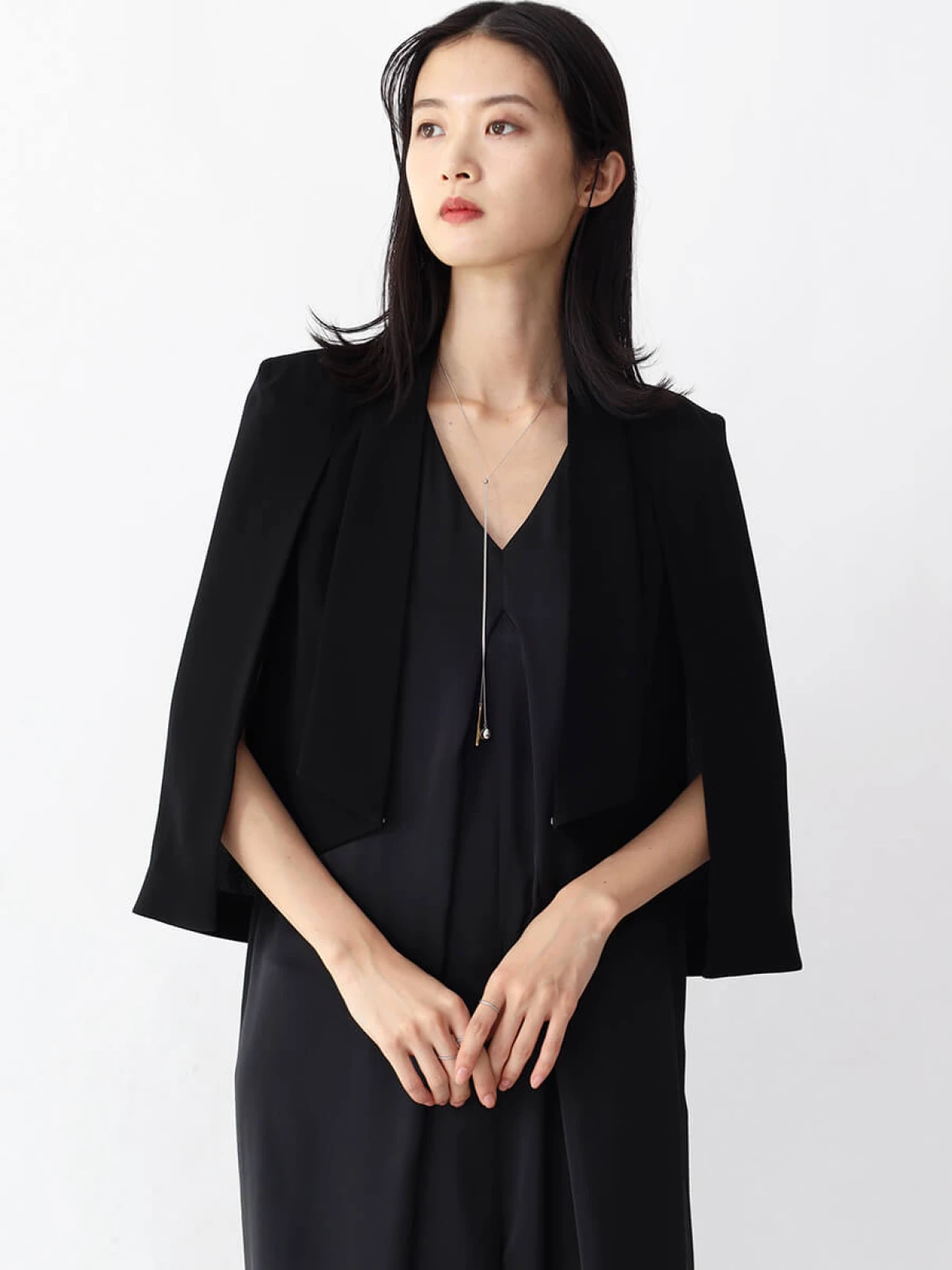 LASUD resil ケープデザインショートジャケット ケープデザインショートジャケット - resil - Aga｜YAMADAYA STORE