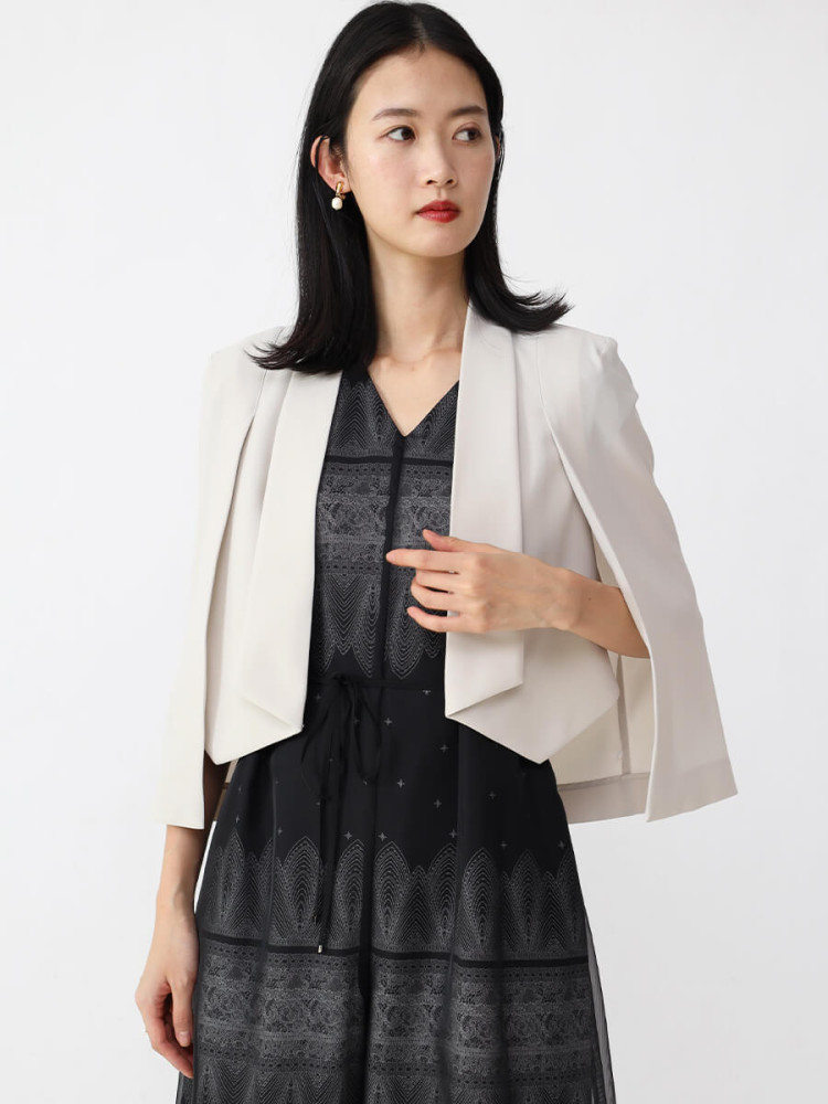 resil ケープデザインショートジャケット ケープデザインショートジャケット - resil - Aga｜YAMADAYA STORE