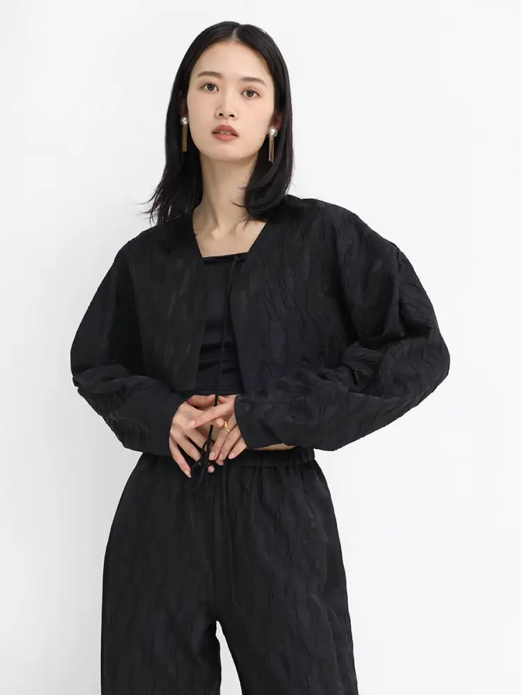 【miffy】aga〔アーガ〕 ノーカラージャケット　長袖 Agaのその他ジャケットの商品一覧｜ファッション通販のYAMADAYA