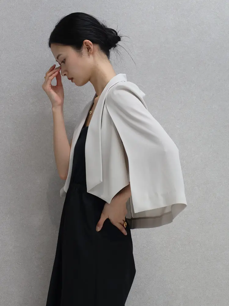 ケープデザインショートジャケット - resil - Aga｜YAMADAYA STORE