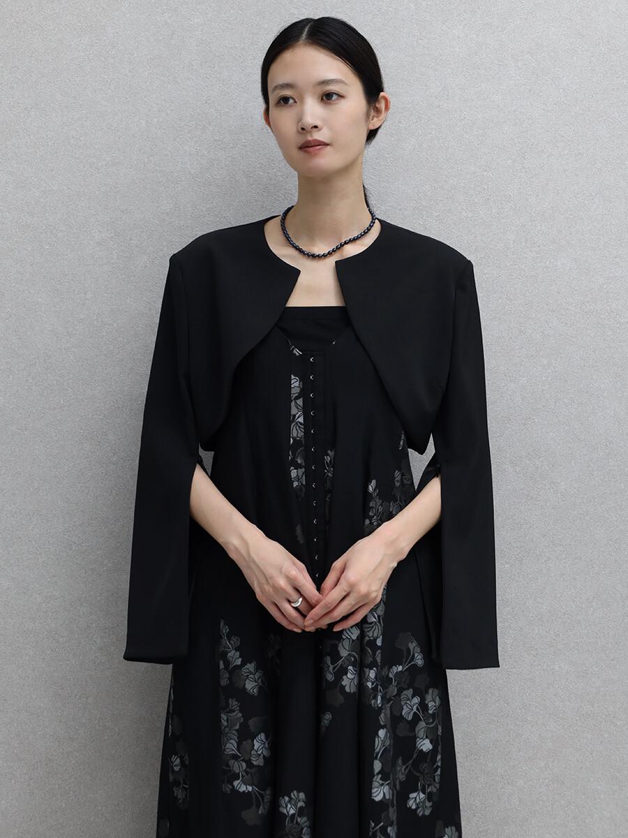 resil ヤマダヤ　レースドッキングロングジレ　ドレスジレコート resilのジャケット/アウターの商品一覧｜ファッション通販のYAMADAYA STORE