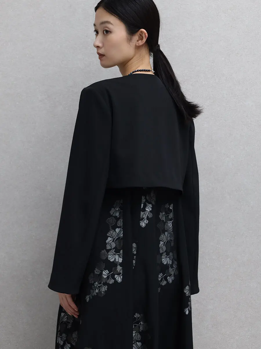 resil×足利 ゴブラン織りオールインワン （ブラック）　ヤマダヤ resilの商品一覧｜ファッション通販のYAMADAYA STORE