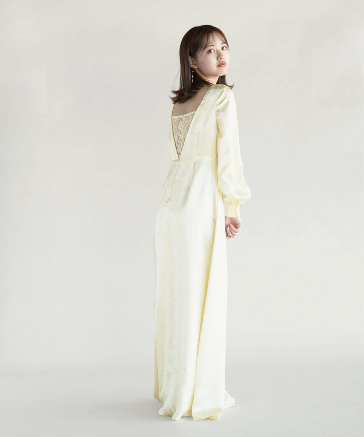 バックレースロングドレス Medoc Yamadaya Onlinestore