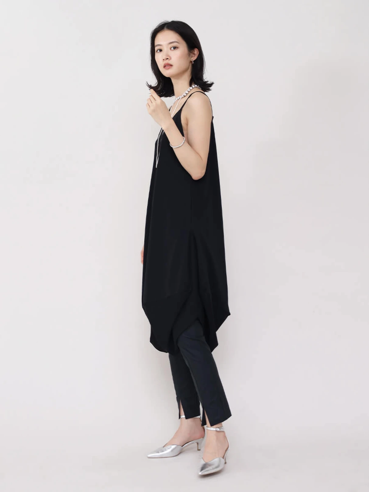 YAMADAYA resil バルーンヘムキャミワンピース バルーンヘムキャミソールワンピース - resil - Aga｜YAMADAYA STORE