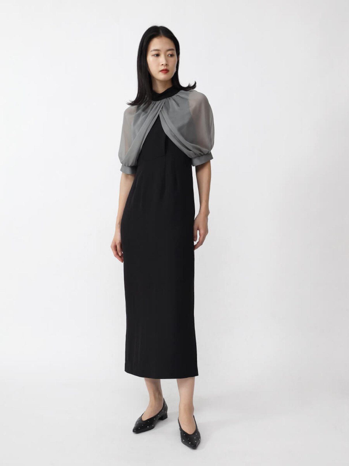 resil シフォンボレロワンピース シフォンボレロワンピース - resil - Aga｜YAMADAYA STORE