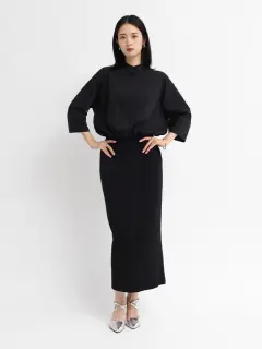 resil プリーツロングワンピース 38 ラベンダー レジル YAMADAYA resil プリーツロングワンピース 38 ラベンダー レジル YAMADAYA