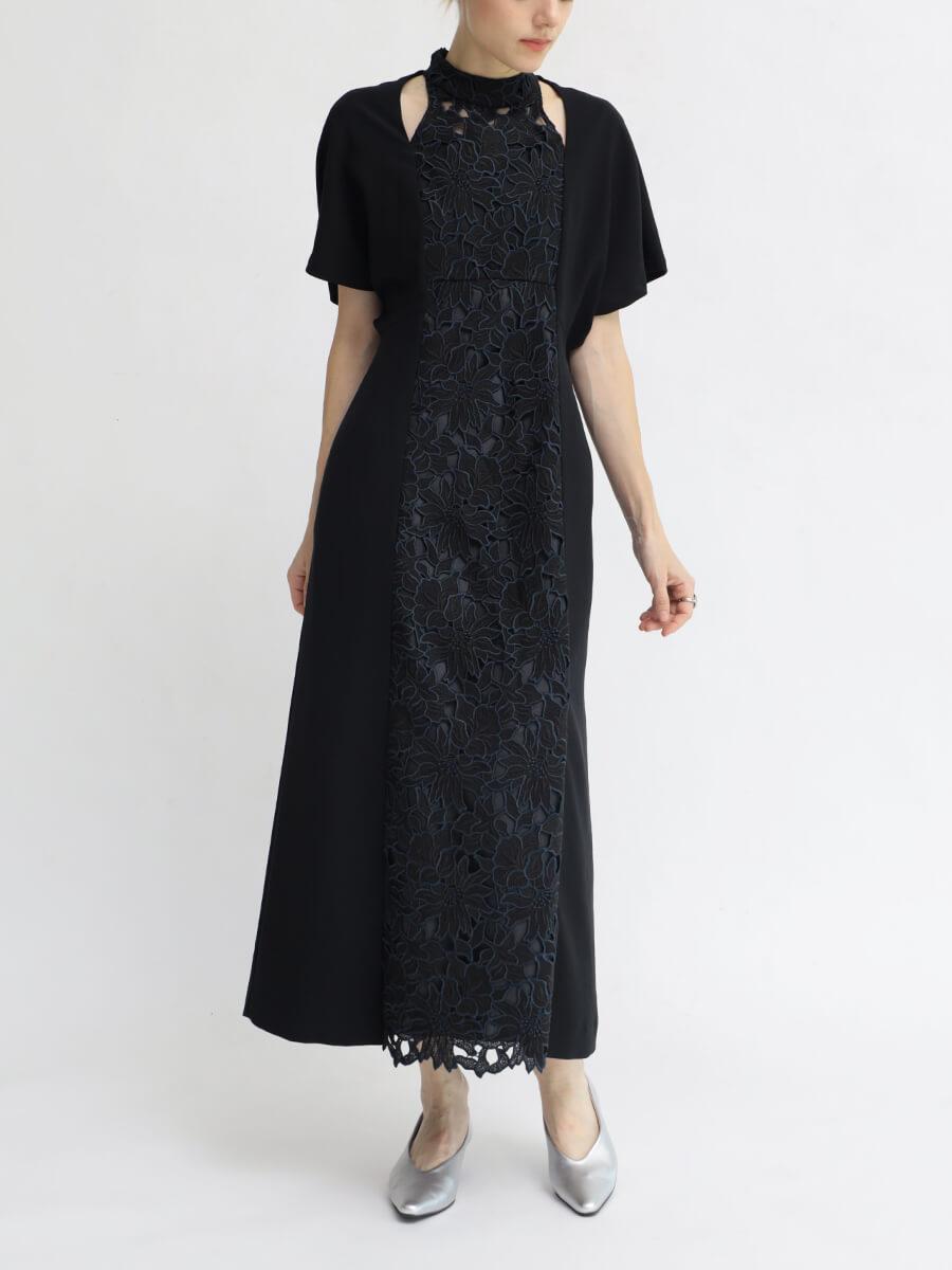 Vin ヴァン　ヤマダヤ　スコットクラブ　バックリボンレースワンピース 新品 Vin ヴァンヤマダヤスコットクラブバックリボンレースワンピース