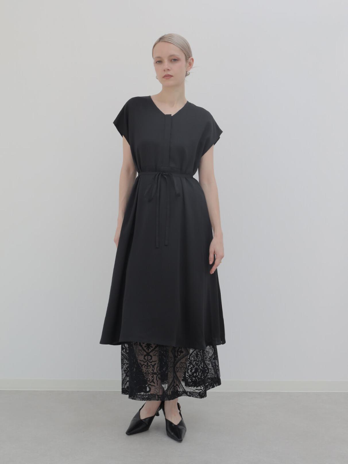 レースレイヤードロングワンピース - resil - Aga｜YAMADAYA STORE