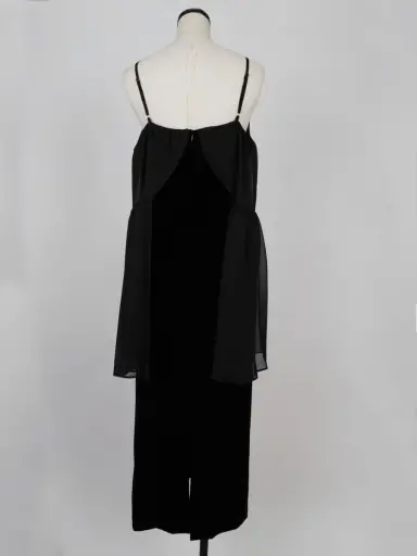シフォンドッキングベロアキャミワンピース - resil - Aga｜YAMADAYA STORE