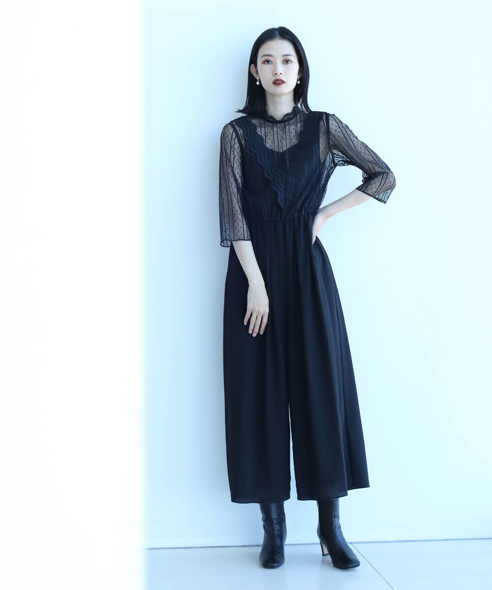チュールレースオールインワン YAMADAYA STORE チュールレースオールインワン YAMADAYA STORE