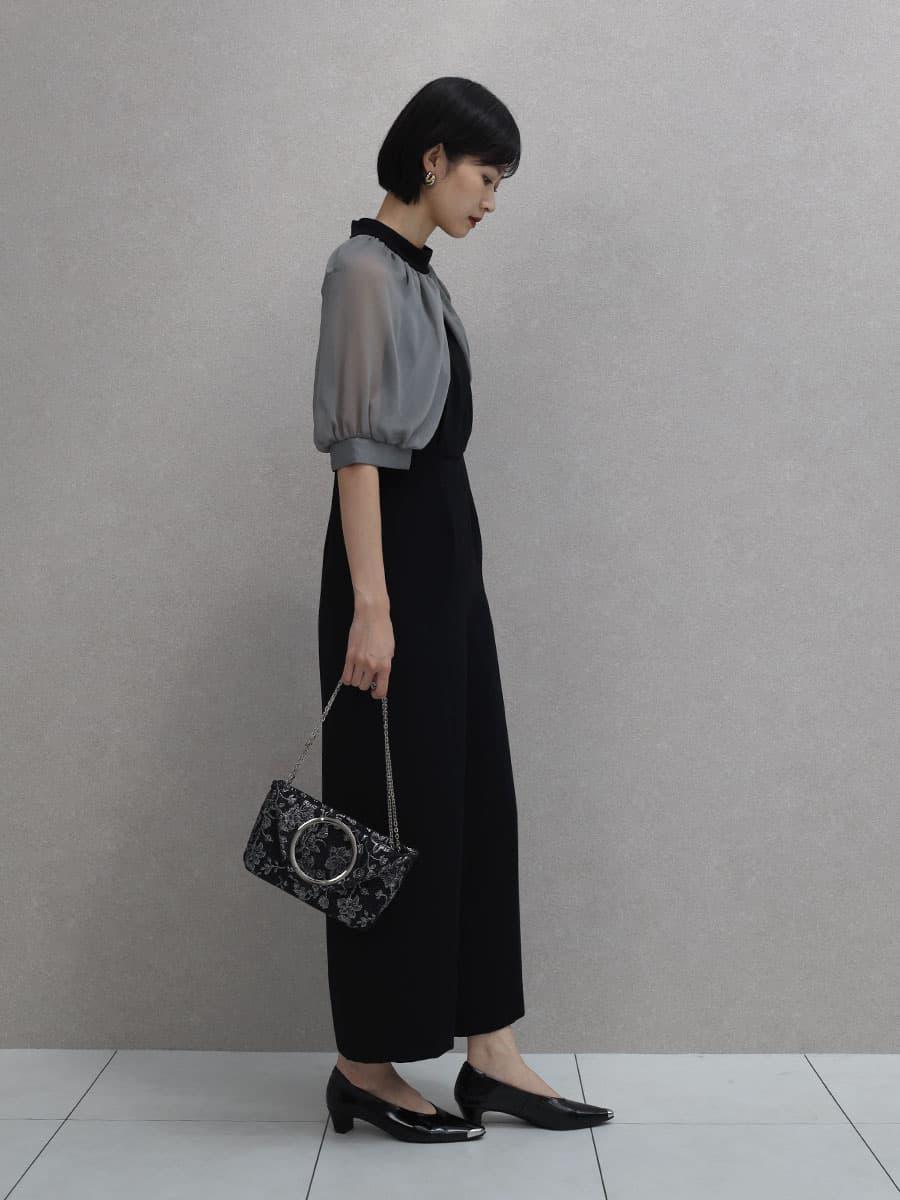 【新品未使用】ヤマダヤ　レースビスチェオールインワン　Aga Black Agaのオールインワン/サロペットの商品一覧｜ファッション通販の