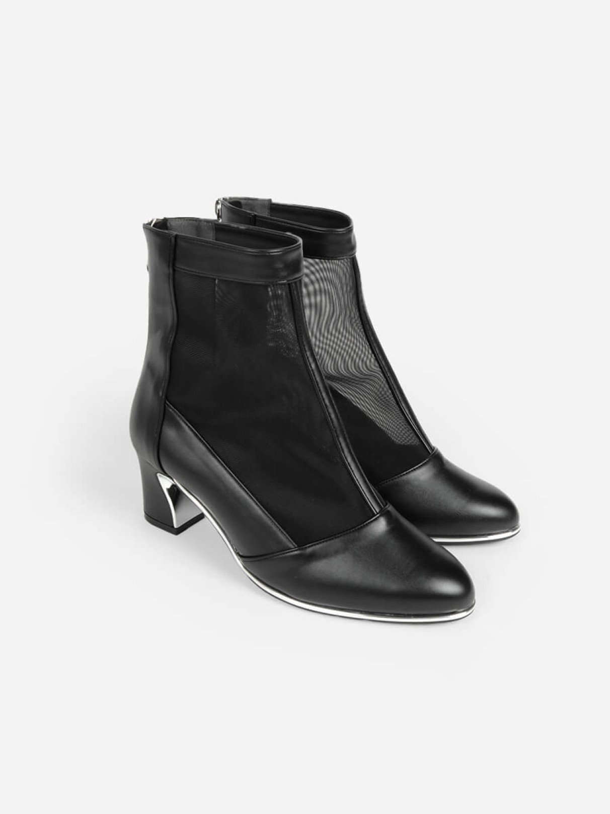 エコレザー×メッシュブーツ - nouer - Aga｜YAMADAYA STORE
