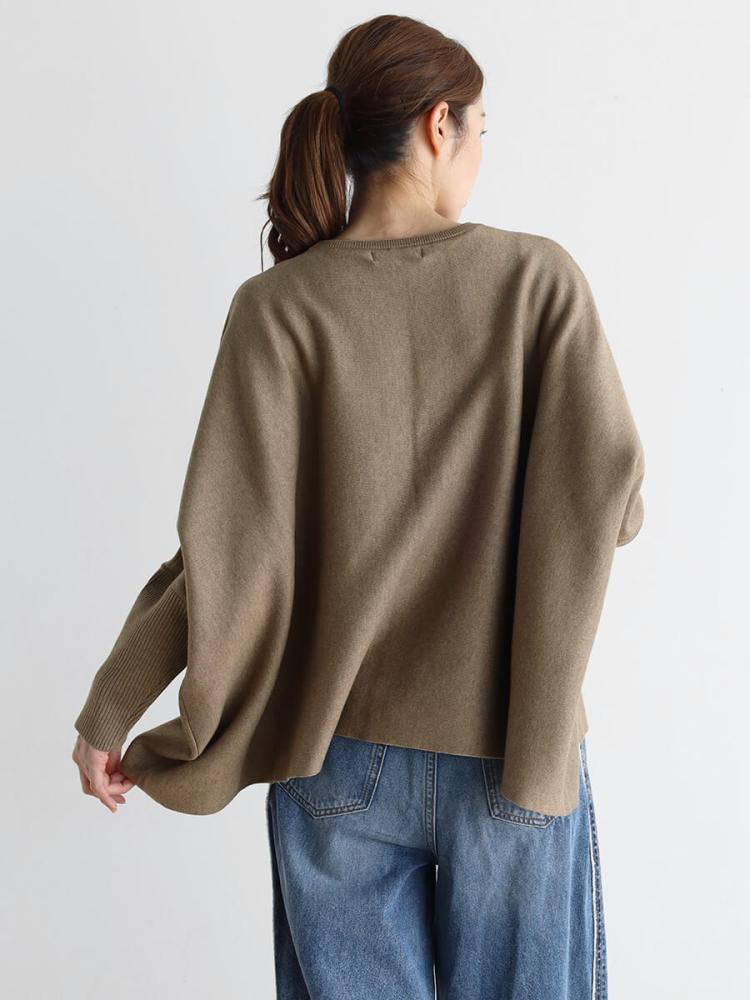 ロゴワイドドルマンニット - MEDOC original - CLOVE｜YAMADAYA STORE