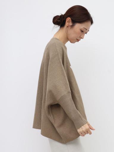 ロゴワイドドルマンニット - MEDOC original - CLOVE｜YAMADAYA STORE