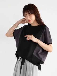 ドルマンスリーブ配色Tシャツ - Vin - Vin｜YAMADAYA STORE