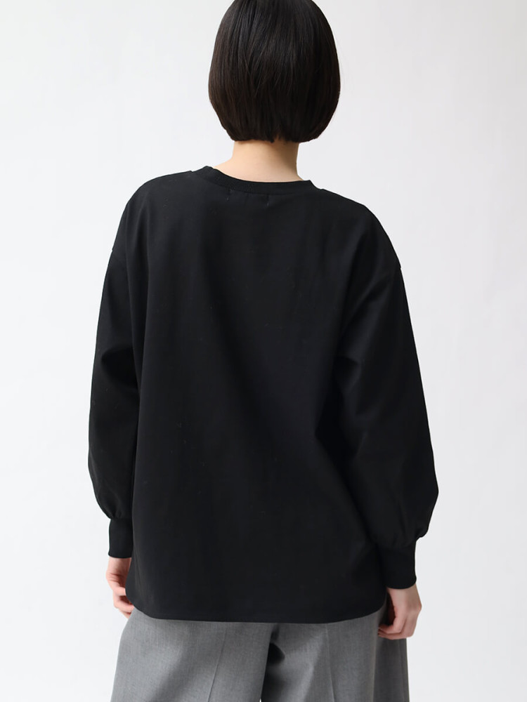 【MEDOC original メドック】トップス　長袖　黒★新品未着用 MEDOC original メドック】トップス 長袖 黒 新品未着用｜Yahoo!フリマ