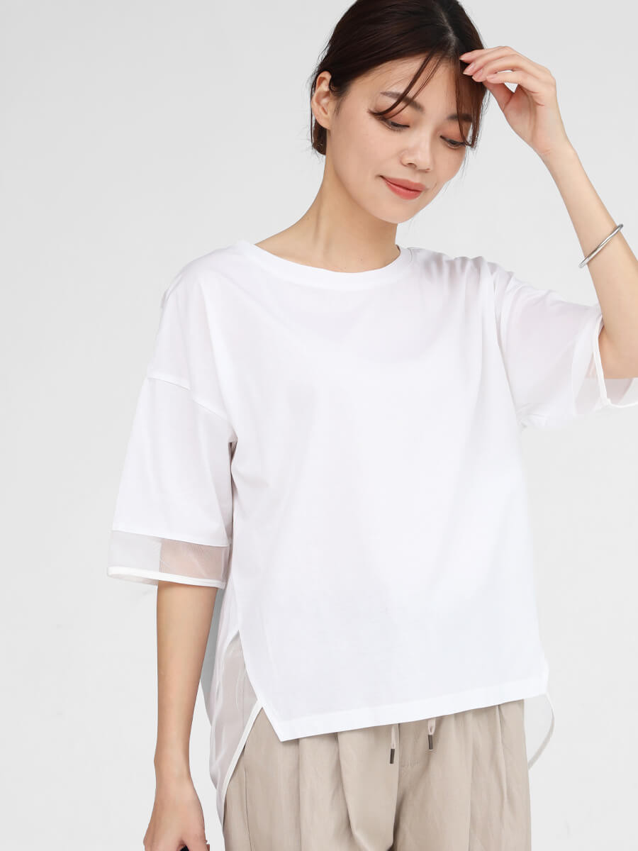 新品　ヤマダヤ　メドック　チュールTシャツ　ブラック 楽天市場】MEDOC original メドックオリジナル バックチュール