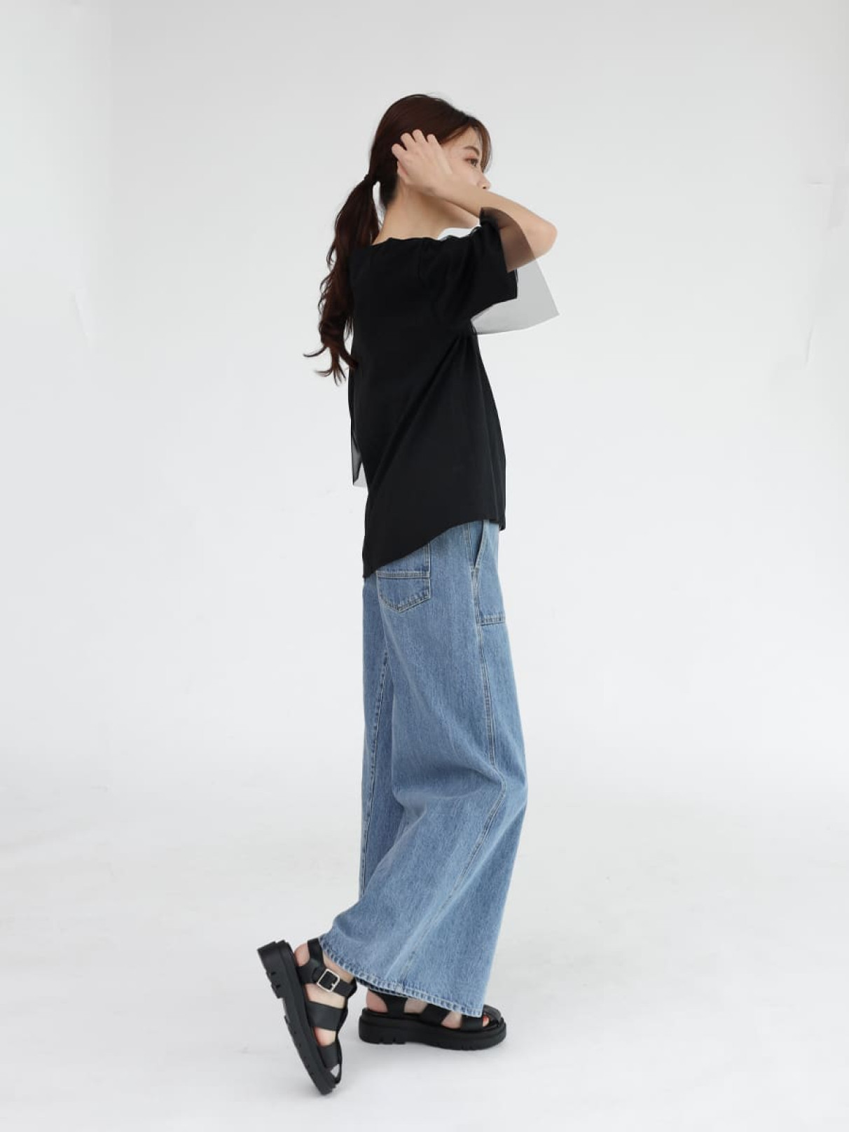 ブラック 168cm