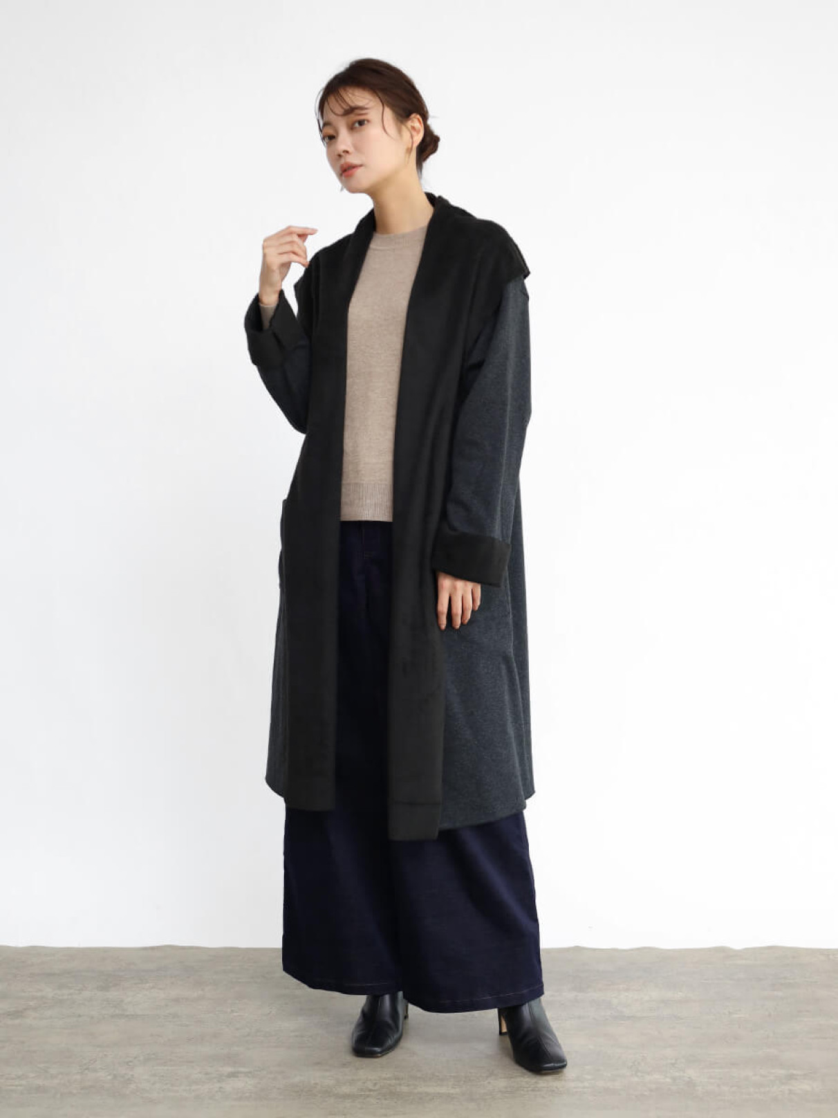 ロングガウンカーディガン - MEDOC original - CLOVE｜YAMADAYA STORE