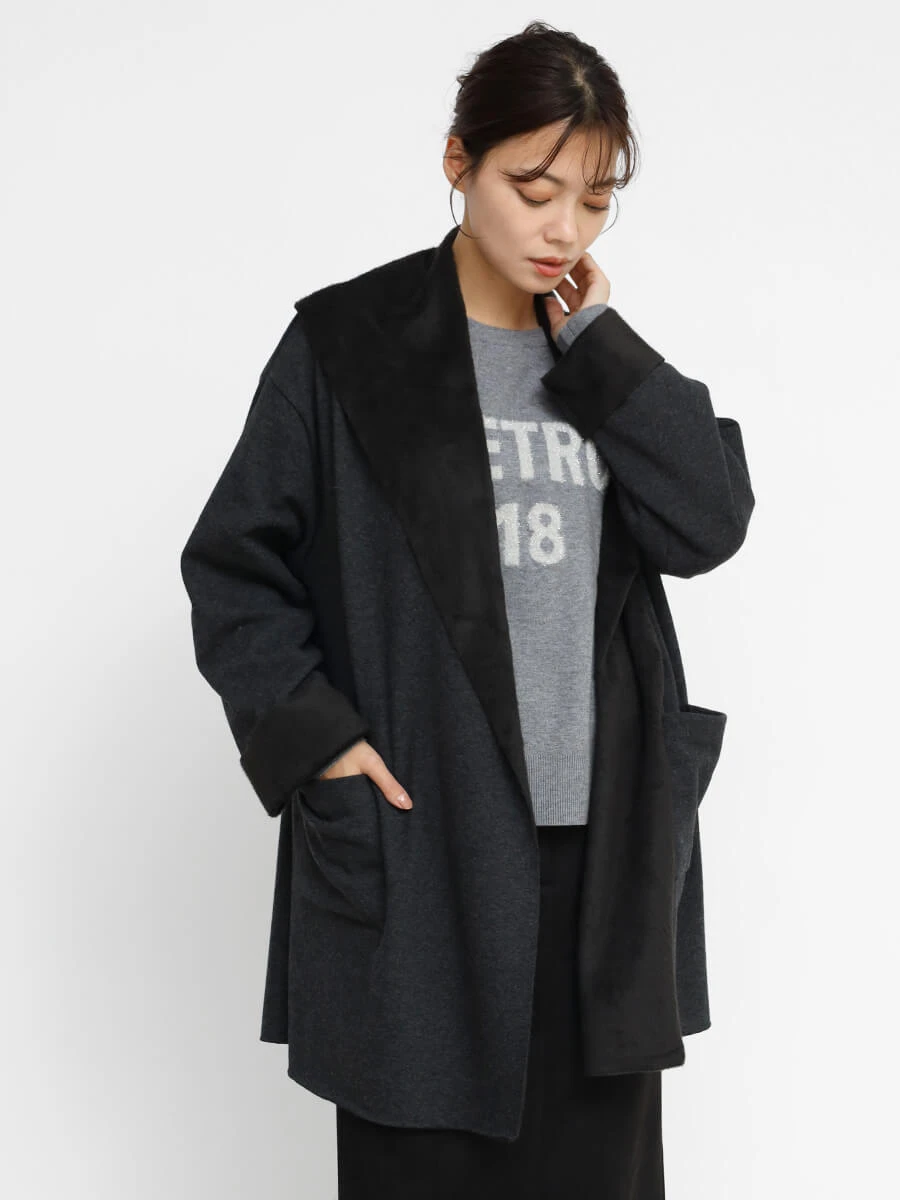 NOKO OHNO ロングコートカーディガン新品 1.webp