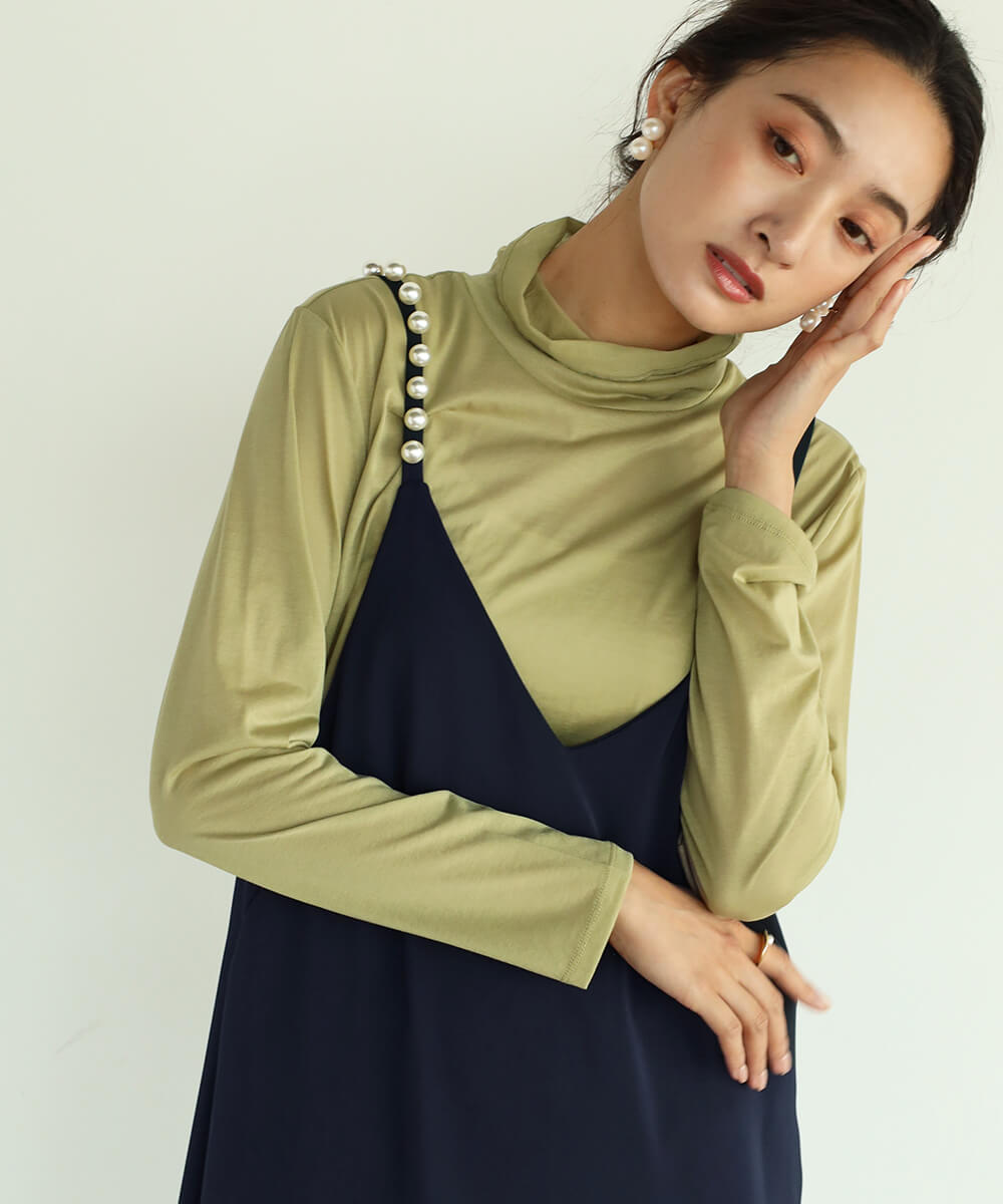 ハイネックシアートップス YAMADAYA STORE ハイネックシアートップス YAMADAYA STORE