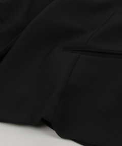 ペプラムノーカラージャケット - Vin|YAMADAYA onlinestore