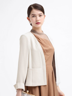 杢ベージュ　172cm