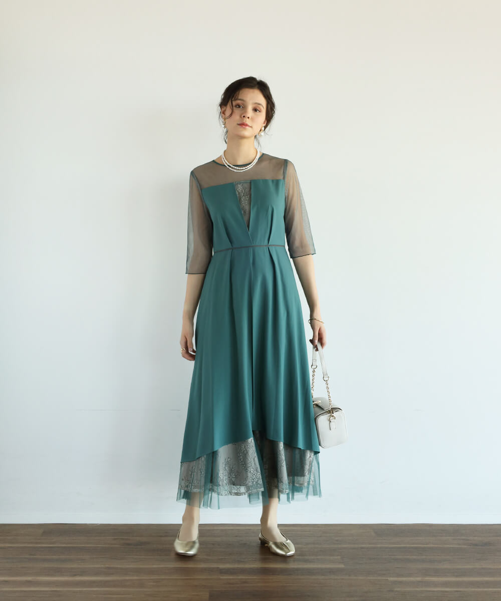 ブロッサムレースセパレートドレス YAMADAYA STORE ブロッサムレースセパレートドレス YAMADAYA STORE