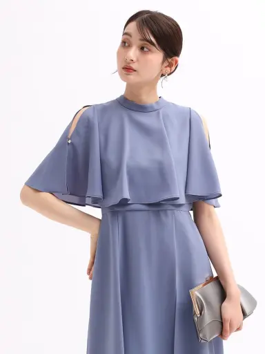 【新品未使用】ヤマダヤ　フリルショルダーカットオールインワン　Rire Fete フリルショルダーカットオールインワン - Rire Fete - petirobe