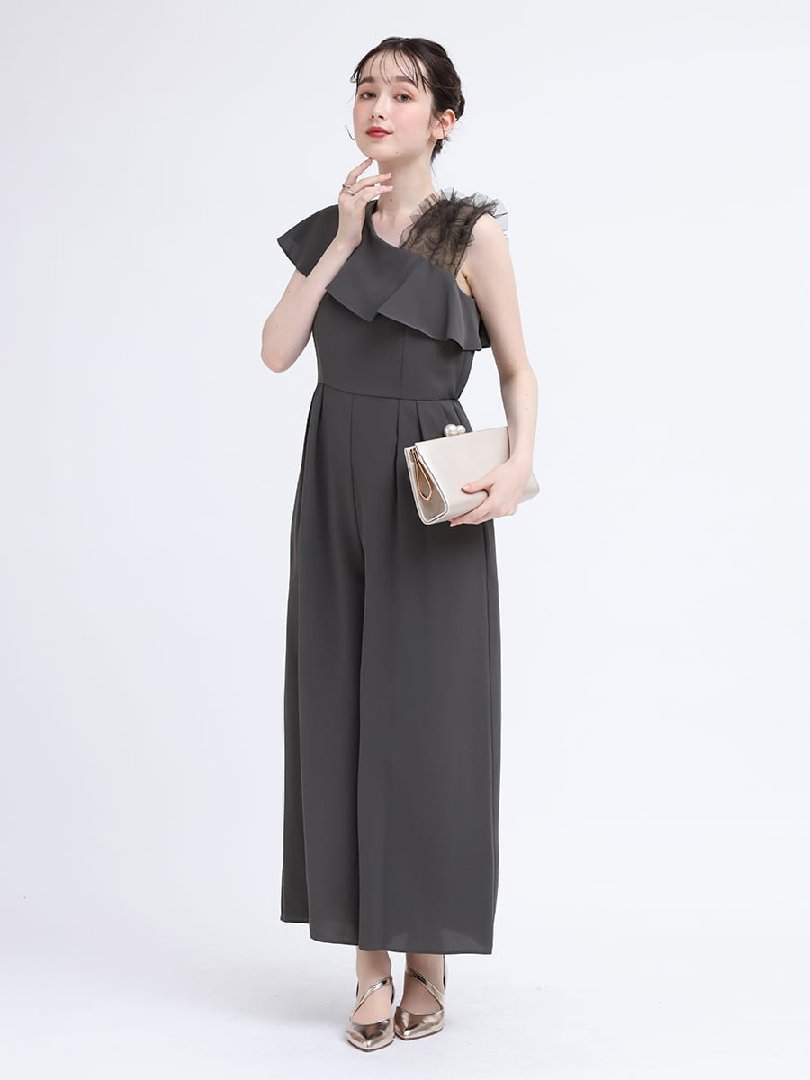 チュールショルダーオールインワン YAMADAYA STORE チュールショルダーオールインワン YAMADAYA STORE