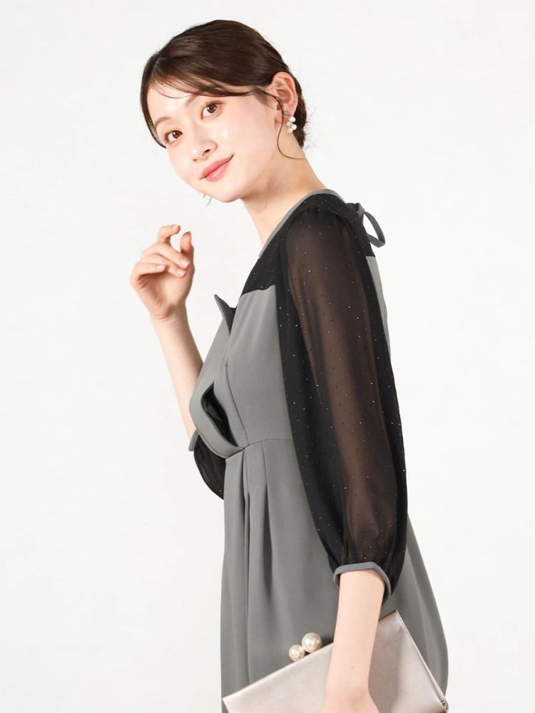 ヤマダヤ リルフェテ レース使いパンツドレス オールインワン