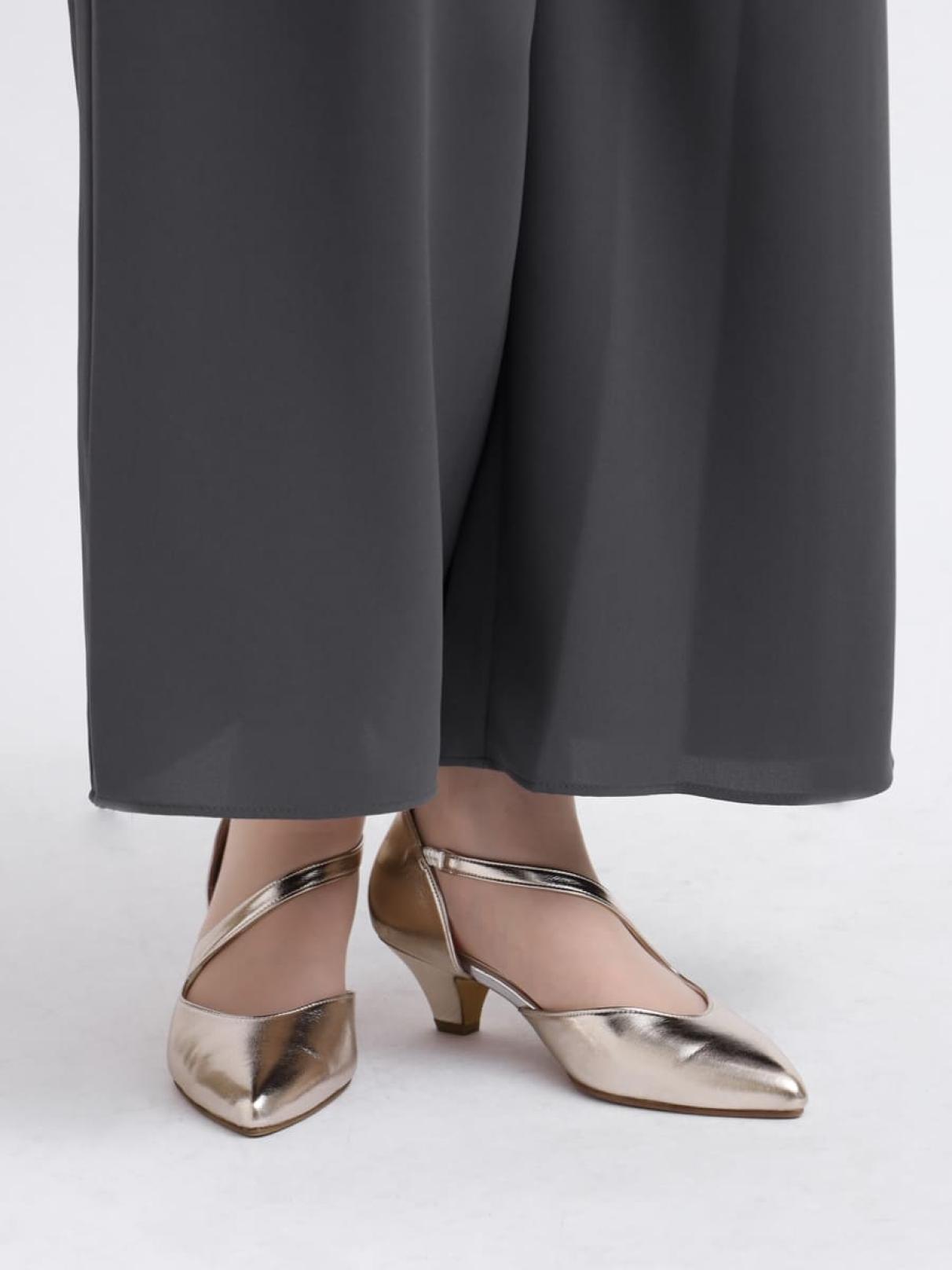 サイドオープンポインテッドパンプス - Rire Fete - petirobe