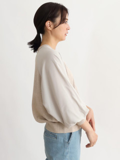 袖シフォンニットカーディガン - CLOVE - CLOVE｜YAMADAYA STORE
