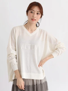 2wayシアーワイドニット - CLOVE - CLOVE｜YAMADAYA STORE