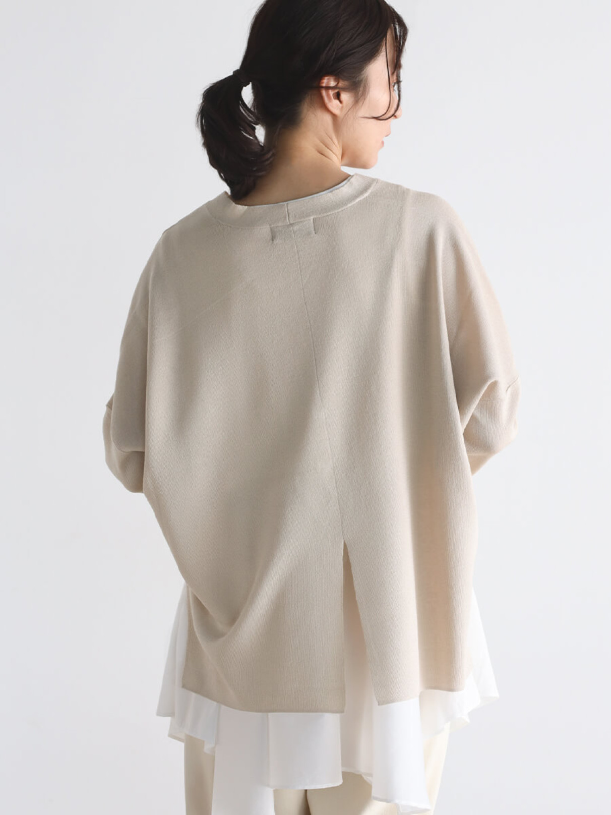 ベージュ 167cm