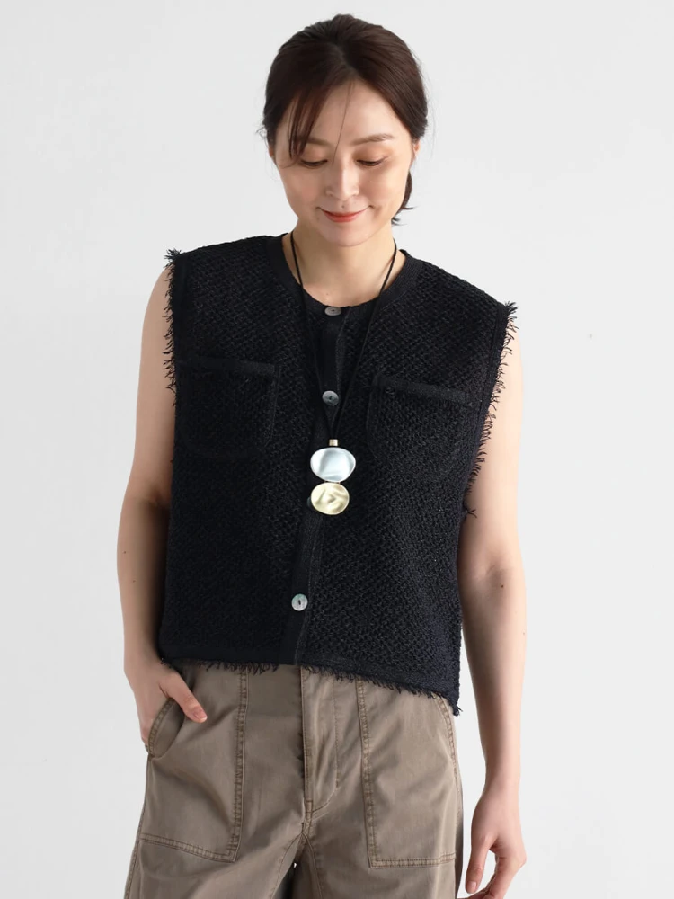 在庫処分セール テ CLOVEのベストの商品一覧｜ファッション通販のYAMADAYA STORE トップス