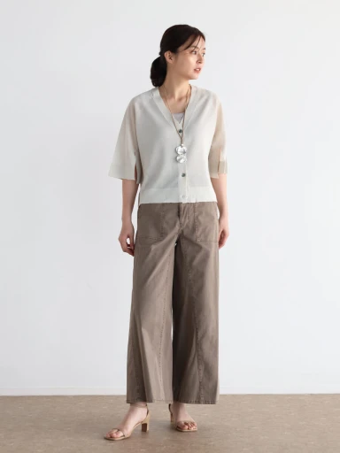 【新品未使用】CLOVE Vネック ニット セーター バナナスリーブ ヤマダヤ クローブ CLOVE バナナスリーブVネックショートニット
