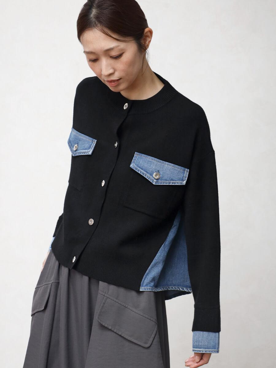 新品タグ付 CLOVE クローブ　薄手コート　黒　ヤマダヤ　29000円 CLOVEの商品一覧｜ファッション通販のYAMADAYA STORE