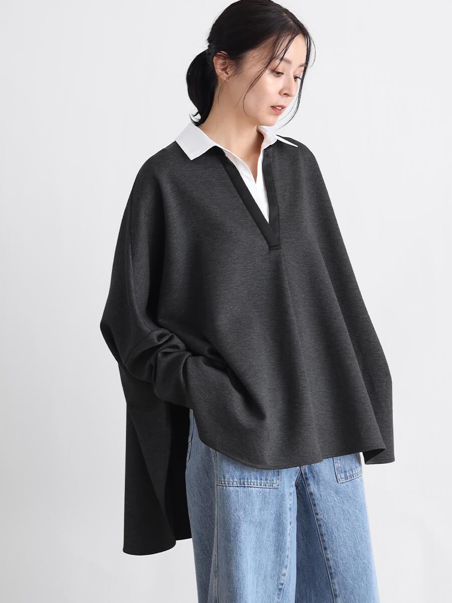 レイヤード風プルオーバー YAMADAYA STORE レイヤード風プルオーバー YAMADAYA STORE