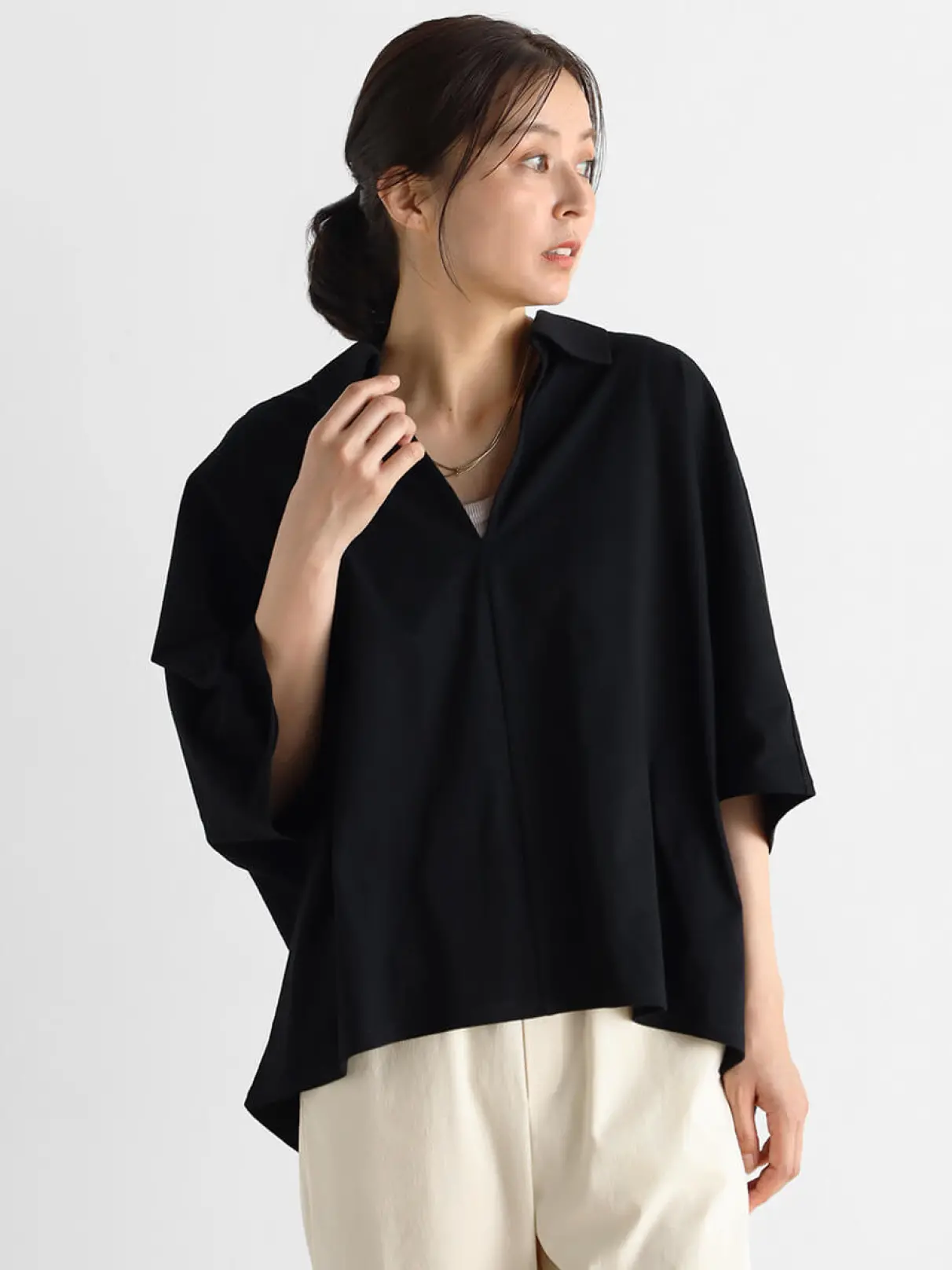 今期 新品未使用 ヤマダヤ クローブCLOVE ペプラムベストジレ