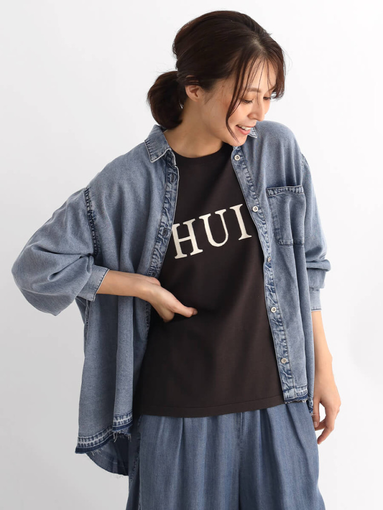 セール⭐︎17日まで出品★新品未使用★CLOVE テンセル デニムシャツ ヤマダヤ ヴィンテージライクテンセルデニムシャツ - CLOVE - CLOVE