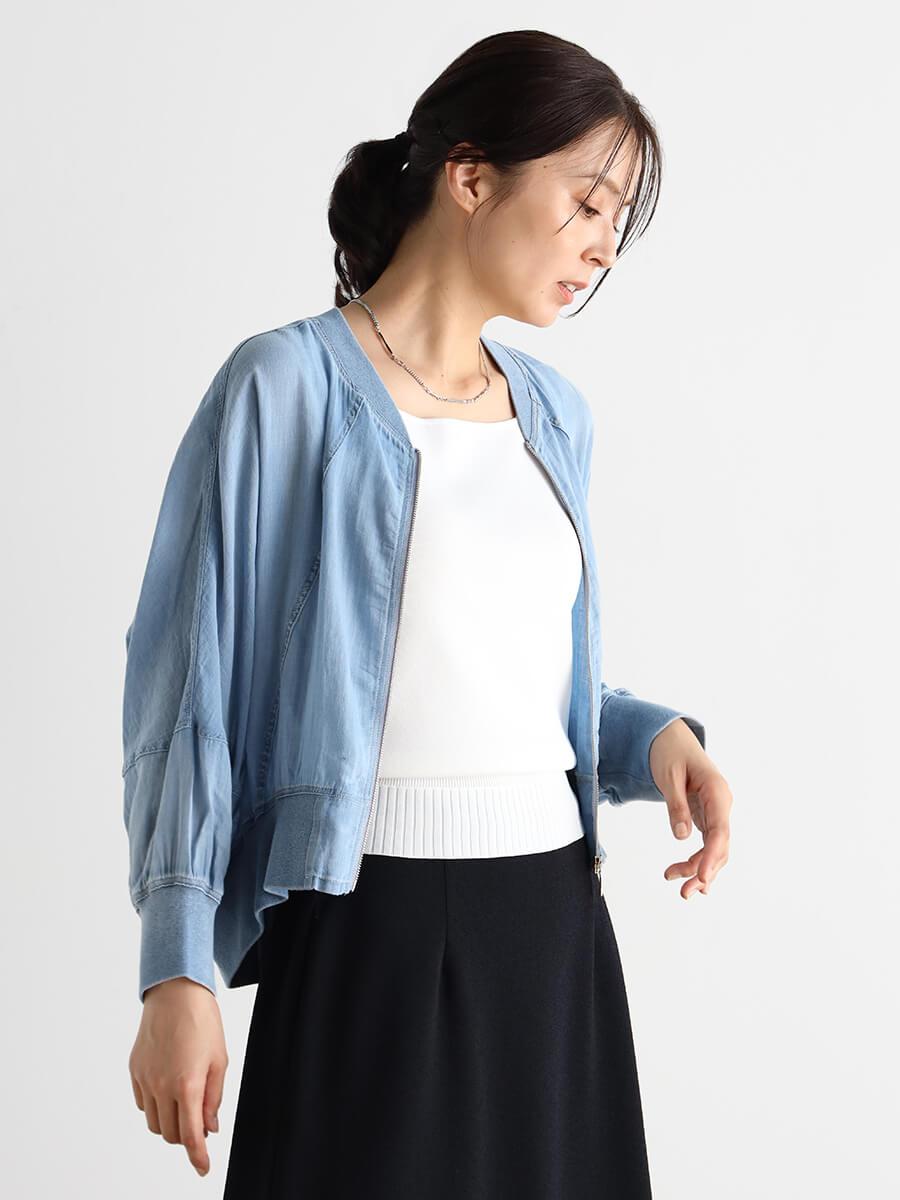 コンパクトデニムブルゾン - CLOVE - CLOVE｜YAMADAYA STORE