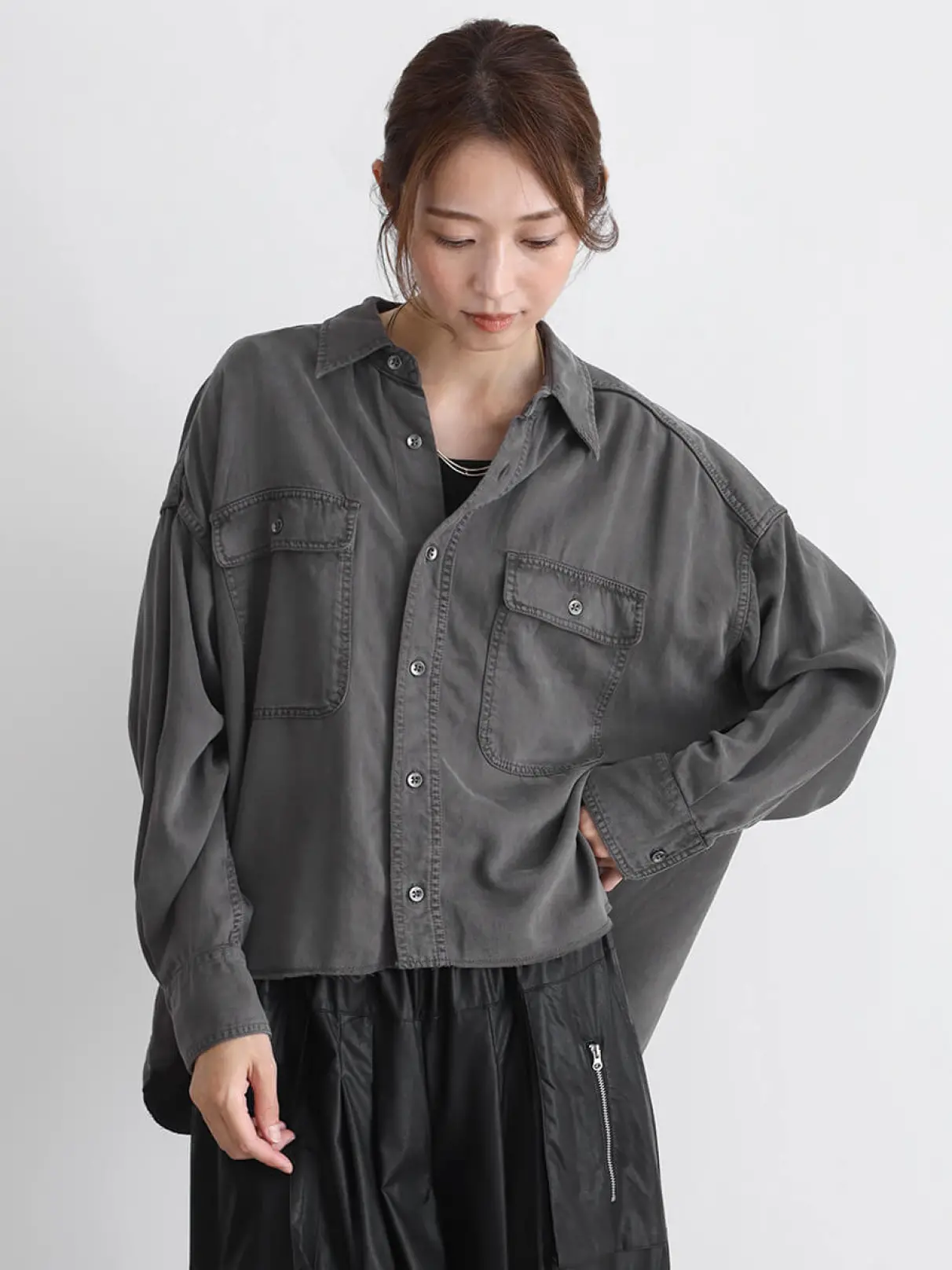 クローブ（CLOVE）/ヴィンテージライクテンセルシャツ ヴィンテージライクテンセルシャツ - CLOVE - CLOVE｜YAMADAYA STORE