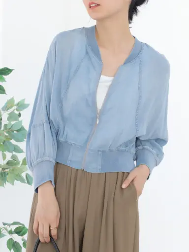 専用　JULY NINE モールニット ブルゾン/BLAMINK l’arum デニムライクシアードルマンブルゾン - CLOVE - CLOVE｜YAMADAYA STORE
