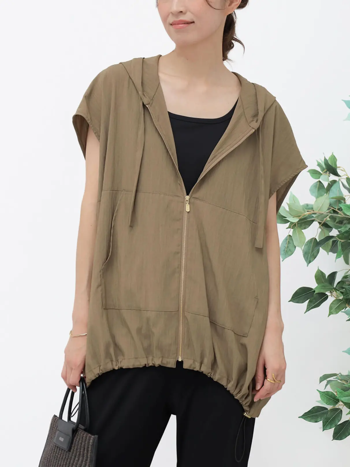 ドロストフーディーZIPベスト - CLOVE - CLOVE｜YAMADAYA STORE