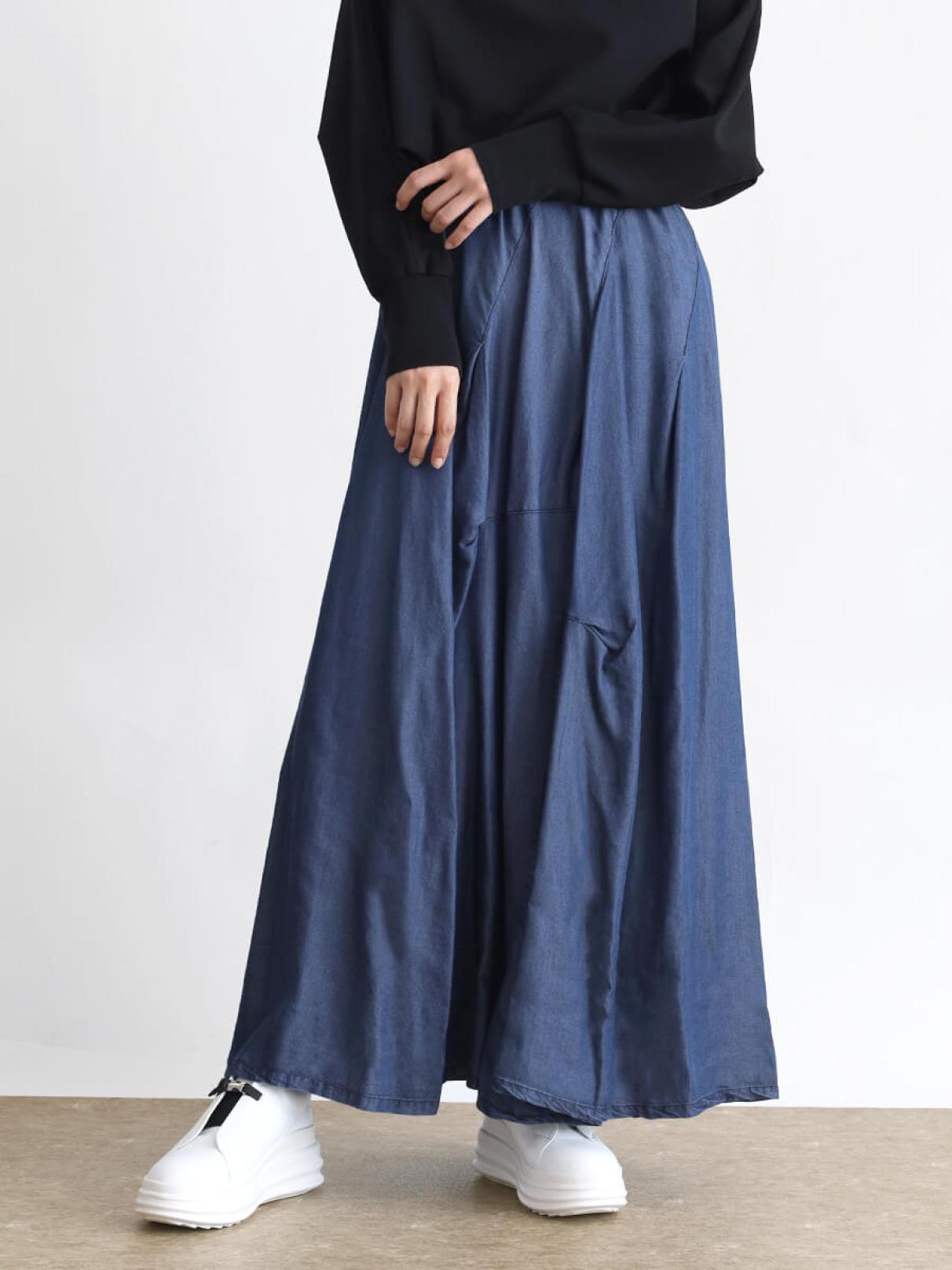 テンセルボリュームロングスカート - CLOVE - CLOVE|YAMADAYA STORE テンセルボリュームロングスカート - CLOVE - CLOVE|YAMADAYA STORE