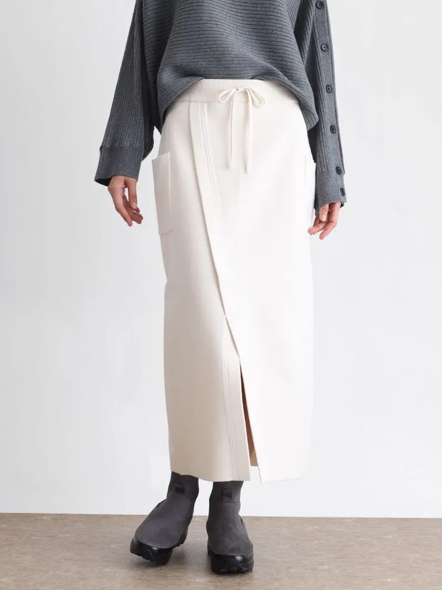フロントスリットニットスカート - CLOVE - CLOVE｜YAMADAYA STORE