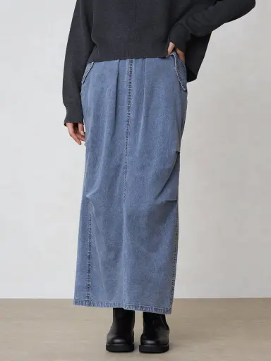 ポイントタックデニムスカート - CLOVE - CLOVE｜YAMADAYA STORE