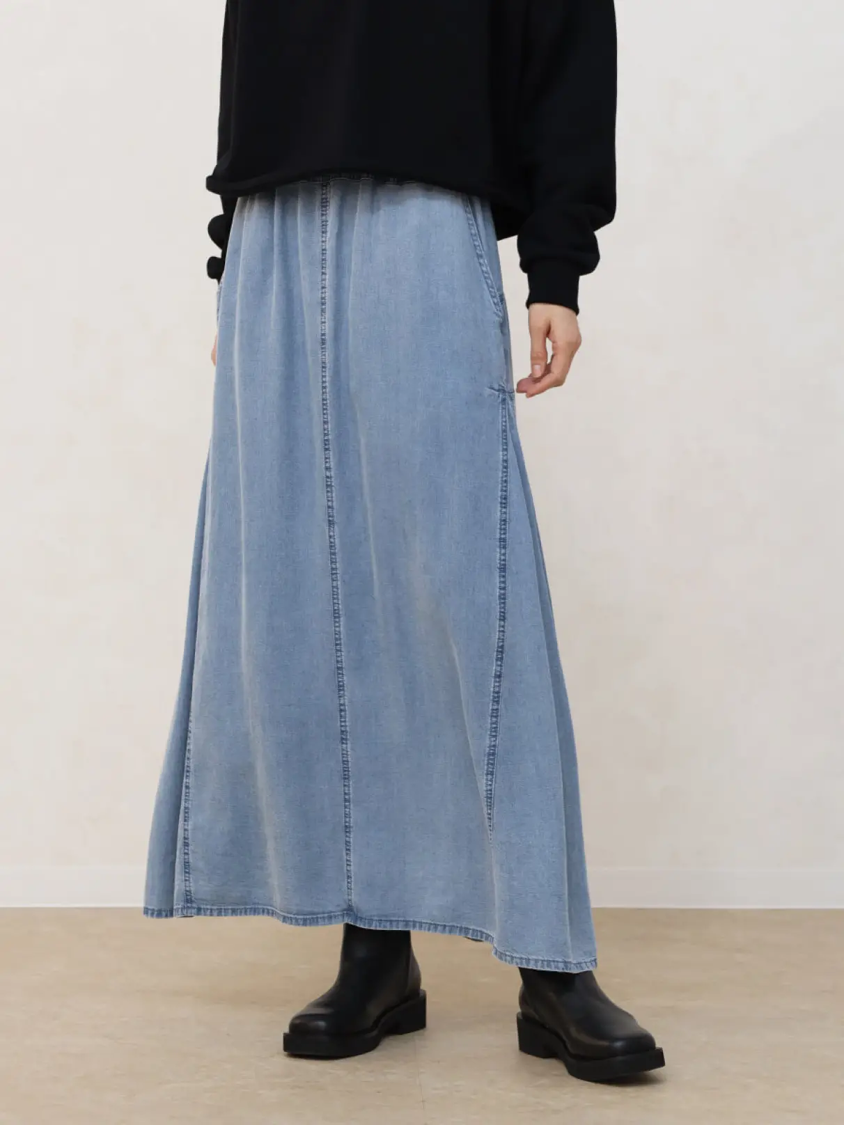 サイドタックセミフレアスカート - CLOVE - CLOVE｜YAMADAYA STORE